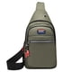 thumbnail image 1 of Bolsa Impermeable de Nylon Del Pecho de los Hombres - Paquete Frontal Elegante - Bolsa Multicapa de Gran Capacidad Bolsa de Cuerpo Cruzado Pequeña, 1 of 8