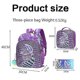 thumbnail image 5 of Backpack For Girls Backpacks For Elementary Preschool Students Kids Backpack With Lunch Box 26s, 5 of 5