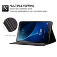 thumbnail image 4 of Dteck Folio Case for Samsung Galaxy Tab A 10.1 2016 SM-T580 T585 (No S Pen version), Slim Fit Book Cover Design Multi-Angle Stand PU Leather Case Cover, Purple, 4 of 5