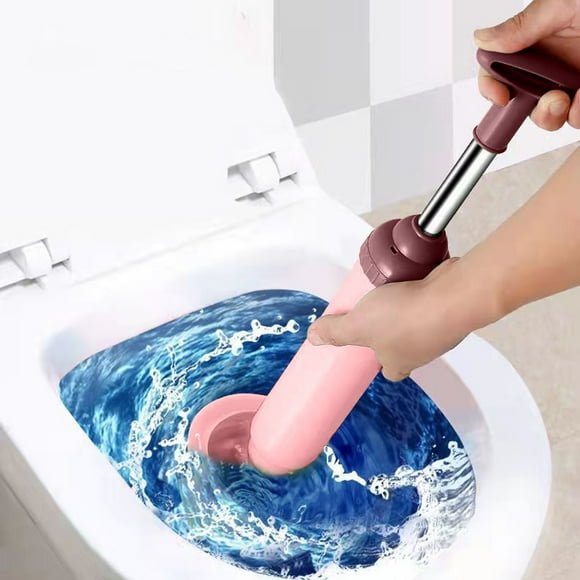 WIFKLSIIPG 2025 New Toilet Plunger High Pressure Drain Clog Remover Powerful Air Plunger Plunger Drain Clog Remover Tool for Toilets Bathroom Floor Drain Clogged Kitchen Pipe (Green)
