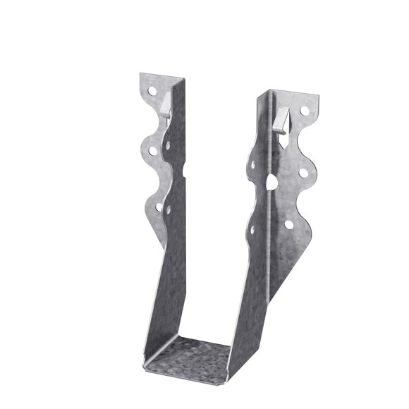 Simpson Strong-Tie LU26 Light Face-Mount Joist Hanger - Wood Construction Connectors, 20 Gauge Galvanized Steel Brackets, Hurricane Rafter Ties, 2x6, 100 Per Pack