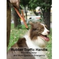 thumbnail image 4 of Correa para perro TINMARDA, resistente, absorbe los golpes de 4 a 6 pies, naranja, 4 of 7