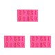 thumbnail image 5 of Toystoory Moldes para fondant, molde en relieve, molde para caramelos, número de celebración/rosa Type1 NO1, 5 of 6