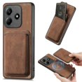 thumbnail image 1 of For Xiaomi Redmi Note 14 4G (163.25x76.55x8.16mm) Case Compatible with MagSafe Leather Back Cover wi, 1 of 5