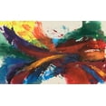 thumbnail image 2 of Goldberger, Jennifer 24x16 White Modern Wood Framed Museum Art Print Titled - Twisting Rainbow I, 2 of 4
