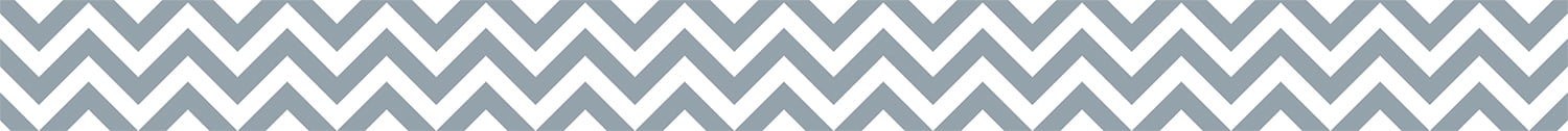SLATE GRAY CHEVRON BORDER - ROLLED