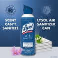 thumbnail image 4 of (3 pack) Lysol Air Sanitizer Spray for Air Sanitization and Bacterial Odor Elimination, Air Freshener Alternative, White Linen Scent, 10 oz, 4 of 12