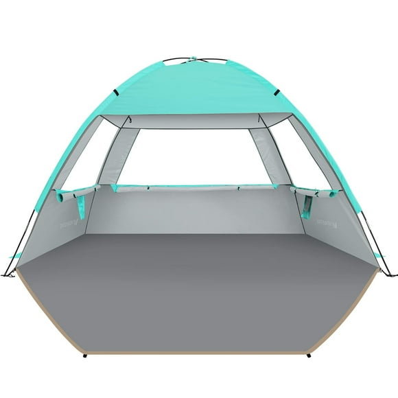 Carpa de playa Venustas con protección UV UPF 50+, ligera, 220 x 150 x 122 cm