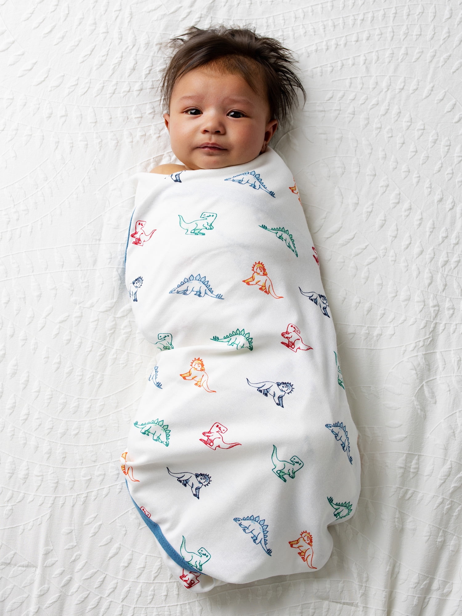 Monica + Andy Organic Cotton Baby Blanket, Soft Newborn Receiving & Coming Home Blanket, 32 x 32 Inch