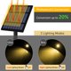 thumbnail image 3 of Luz LED Solar de 3000K/RGB, foco Solar para exteriores, luz Solar para jardín, luz de pared impermeable IP65 para exteriores, 3 of 5