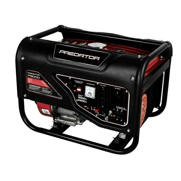 Generador Portátil A Gasolina 3,000w 110v/220v/60hz C/Motor 7.5 Hp
