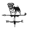 thumbnail image 2 of DOLITY Animals Dog Weather Vane Farm Retro Weather Vane Wind Direction Indicator Wind Puppy, 2 of 9
