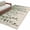 Light Beige Gray Green Grass Green, variant on Brown Eucalyptus Leaves 2'x6' Runner Rugs for Hallway Kitchen Bedside Non Slip, Spring Leaves Plants Country Beige Entryway Rug Runners with Rubber Backing, Long Carpet Runner for Laundry Room