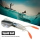 thumbnail image 4 of Cebos artificiales de 15 cm, accesorios para aparejos de pesca realistas y duraderos (negro rojo), 4 of 7