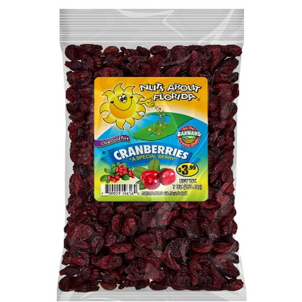 Nuts About Florida Barnard CholesterolFree Cranberries, 7 Oz