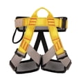 thumbnail image 1 of Arneses de escalada para niños, profesionales, resistentes, con protección de cintura, equipo de escalada de medio cuerpo para montañismo, M, 1 of 8