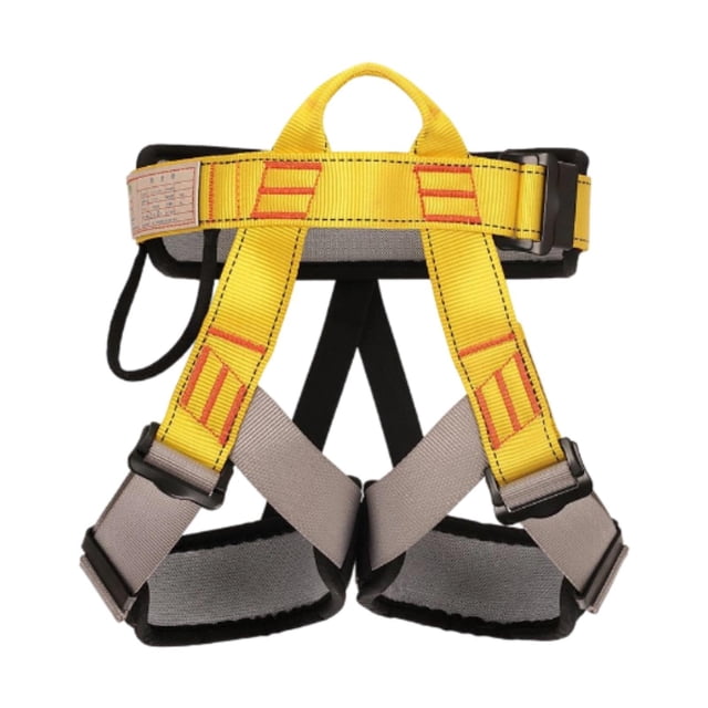 Arneses de escalada para niños, profesionales, resistentes, con protección de cintura, equipo de escalada de medio cuerpo para montañismo, M
