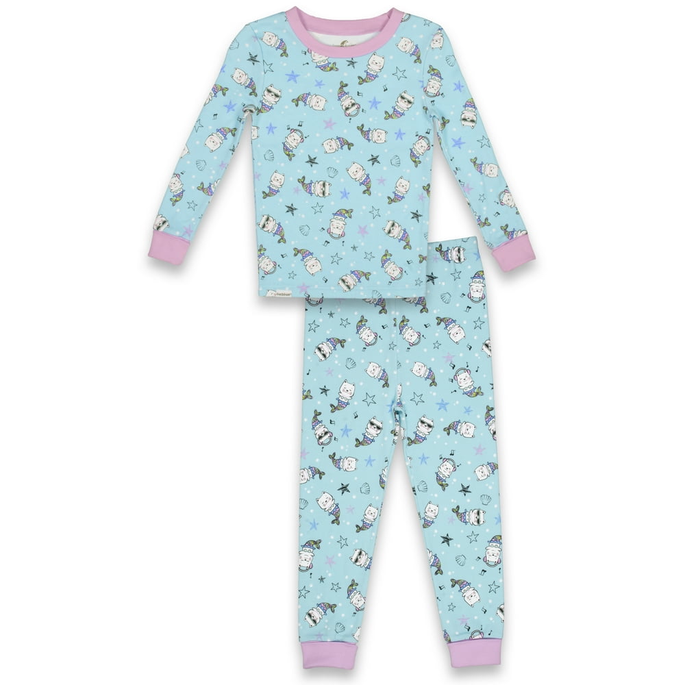 Free 2 Dream FREE 2 DREAM Pajama Set, 2 Piece Cotton PJ Set, Long Sleeve Long Pant, Natural