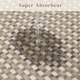thumbnail image 6 of Bathroom Rugs Sets 3 Piece, Super Soft and Absorbent Non Slip Microfiber Toilet Bathroom Mats, 6 of 10