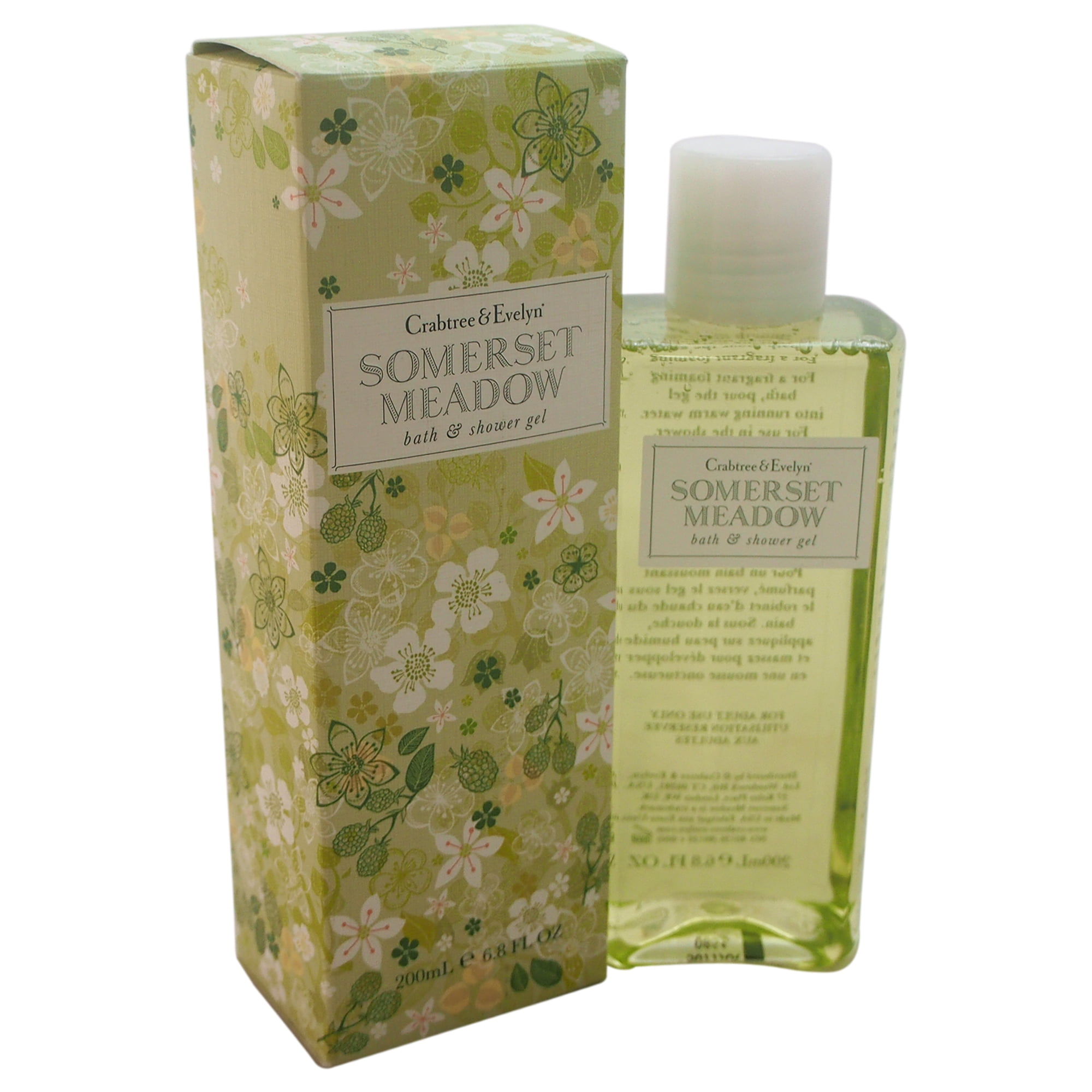 Crabtree & Evelyn Somerset Meadow Bath & Shower Gel, 6.8 Oz