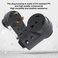 thumbnail image 3 of Juego de enchufe ANGGREK Macho y Hembra Adaptador de 30 AMP 125V, 3 of 9