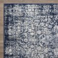 thumbnail image 3 of Loomaknoti Aysal Athna 4' x 6' Blue Oriental Indoor Area Rug, 3 of 8