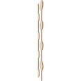thumbnail image 5 of Ekena Millwork 47"H x 1/4"T Bridgeport Adjustable Wood Decorative Slat Wall Panel Kit, Red Oak (contains 11 Slats + 1 Straight Edge Starter Slat), 5 of 16