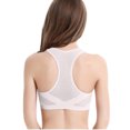 thumbnail image 7 of Fznquz Seamless Womens Sports Bras Wirefree Racerback White Bra Push Up High Impact Bras, 7 of 7