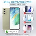 thumbnail image 5 of ZYQEEE [3 Pack] Clear Screen Protector for Samsung Galaxy S21 FE 6.4", Soft TPU Protective Film [Not Tempered Glass],Support Fingerprint,Case Friendly, 5 of 10