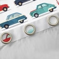 thumbnail image 4 of Manfei Colorful Car Curtains Pack of 2 (42x84 Each),Traffic Vehicle Curtains Blackout,Red Blue Yellow Bedroom Curtains For Girls Boys,Super Cozy Room Decor, 4 of 6