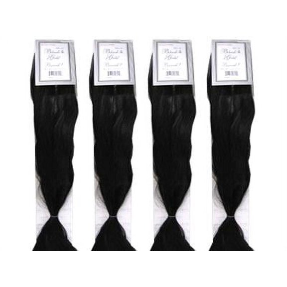 Silver Braids #8 3oz. Kanekalon Silky Synthetic Braiding Hair - The Millennium Braid