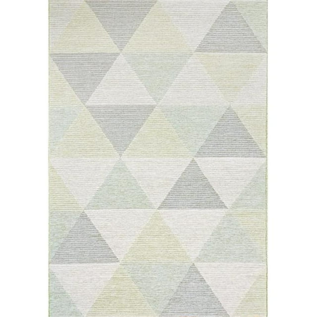 Dynamic Rugs NW710960044002 6 ft. 7 in. x 9 ft. 6 in. Newport 96004 Rectangle Contemporary Area Rug - 4002 Green