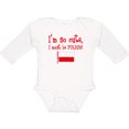 thumbnail image 3 of Inktastic So Cute Polish Boys or Girls Long Sleeve Baby Bodysuit, 3 of 5