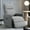 Gray, variant on MARNUR Electric Recliner Chair with USB Charge Port, Weight Capacity 360lb, One Button Free Control Angle, Fluffy Plush Backrest, Linen, Blue