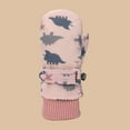 thumbnail image 5 of Bmisegm Kids Ski Snow Gloves Thermal Mittens Quick Drying Lined Boys Girls Winter Gloves Sports Mittens Pink_001 L, 5 of 6