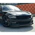 thumbnail image 5 of Stay Tuned Performance Front Bumper Splitter Spoiler Lip For 2015-2022 Dodge Charger SXT Painted Black, 5 of 6