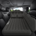 thumbnail image 4 of Car Air Mattress Bed: Inflatable Back Seat Air Mattress for Car, Thickened Camping Sleeping Pads with 2 Pillows & Air Pumps, Fits Sedan/Truck/SUV, Grey, 4 of 12