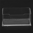 thumbnail image 4 of 3X New Clear Desktop Business Card Holder Display Stand Acrylic Plastic Desk Shelf, 4 of 9