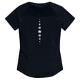 thumbnail image 4 of Workout Tops for Women Summer Short Sleeve Crewneck Slim Fit Quick Dry Mesh Athletic Running T Shirts Gym Yoga Hiking Shirt, 4 of 5