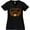 AB-Black, variant on Thankful and Blessed Pumpkin and Fall Leaves Women's Plus Size V-Neck T-Shirt
