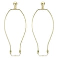 thumbnail image 1 of Uxcell 11 Inch Lamp Harp Kit with Finial Lamp Shade Holder Gold Tone 2 Set, 1 of 6