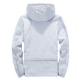 thumbnail image 3 of JTieacloth Men's Jackets Coats Male Fashion Casual Youth Handsome Hooded Jacket Gray, 3 of 3