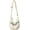 White, variant on Canvas Messenger Bag Hobo Crossbody Bag for Women Shoulder Tote Handbag Vintage Aesthetic Travel Work