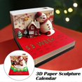thumbnail image 4 of 2026 3D Calendar Time Slice Desktop Calendar 3D Memo Pad Festival, 4 of 5