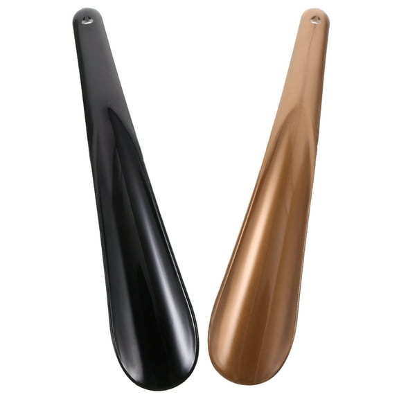 LAMIRO 2Pack Plastic Shoe Horns for Seniors