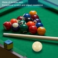 thumbnail image 4 of Uxcell Boule de Queue de Billard 2-1/4 Pouces Taille Réglementaire pour Table de Billard, Blanc Lot de 16, 4 of 7