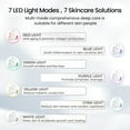 thumbnail image 2 of RUTAWZ Led Face Mask - 7 Color Light Therapy for Anti-Aging, Acne & Wrinkles, Gift for Women, 2 of 10