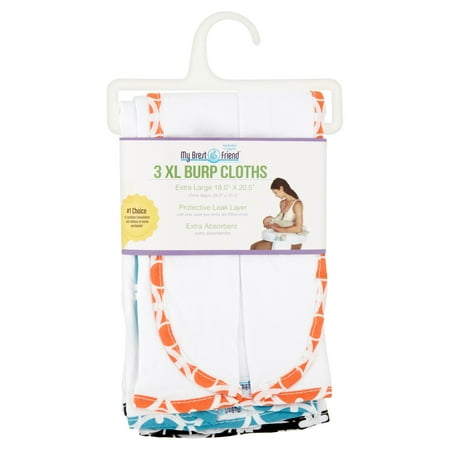 My Brest Friend XL Burp Cloths, 3 count