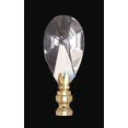 thumbnail image 2 of B&P Lamp® Crystal And Brass Finial, Tap 1/4-2F, 2 of 2