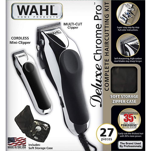 Wahl ChromePro 79524-1001 Deluxe Hair Clipper